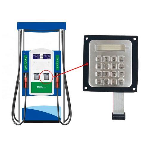 Metal Keyboard for petrol fuel dispenser machine