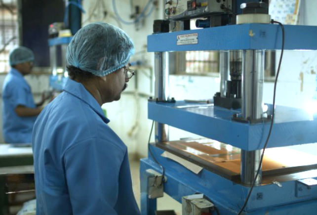 Mechanical Punching department at Linepro Thane facility