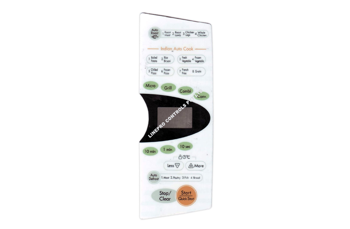 Microwave Oven Membrane Keypad