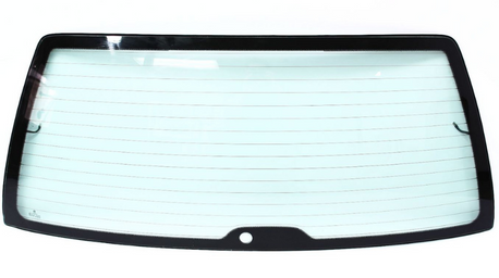 Transparent heater for windshield