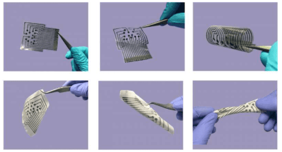Stretchable Printed Electronics for Skin Patch to measure body chemistry - Linepro controls Pvt Ltd