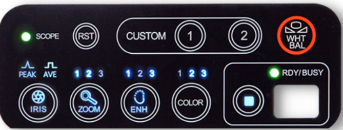 Backlight LED Illumination for membrane keypad graphic overlay