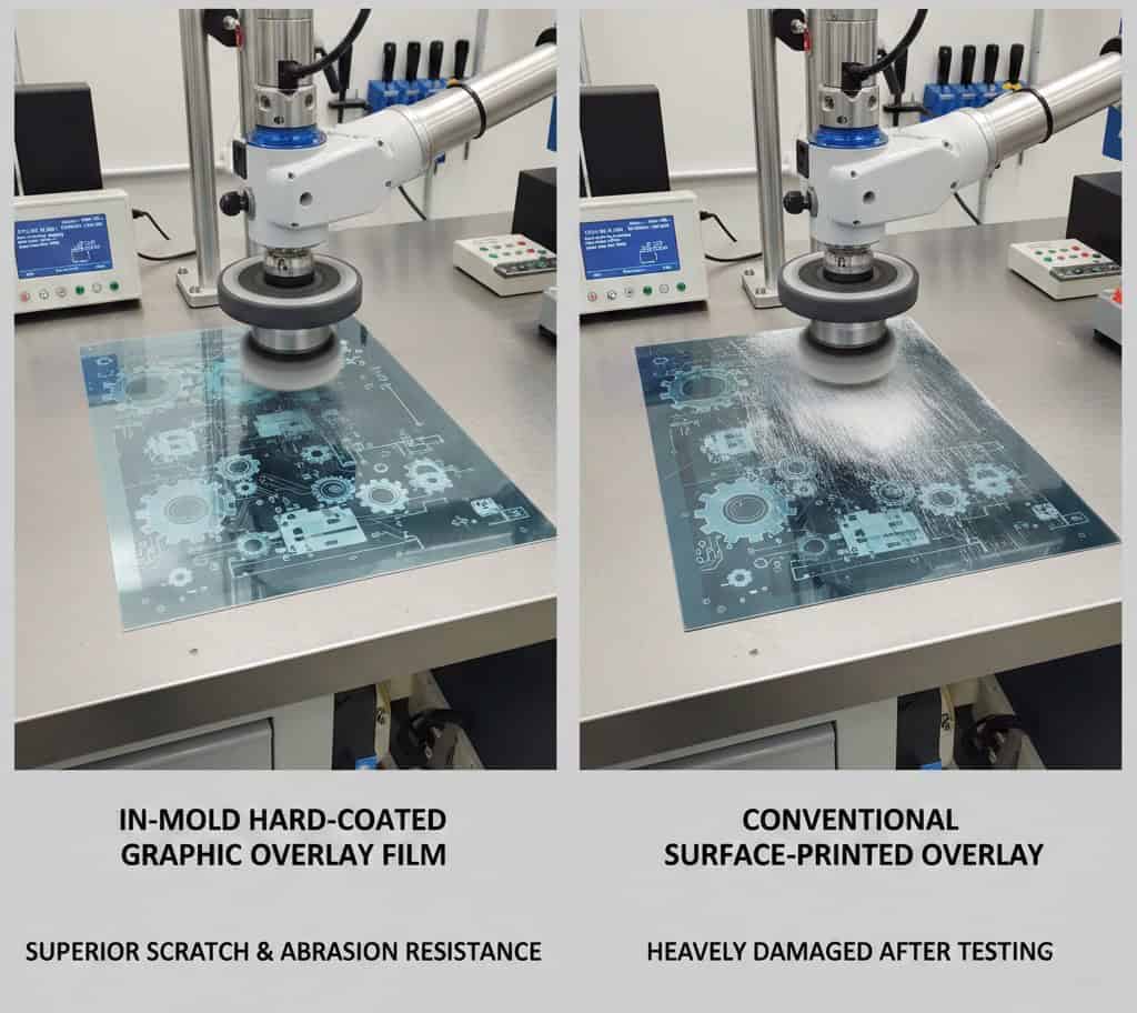 Graphic overlay film