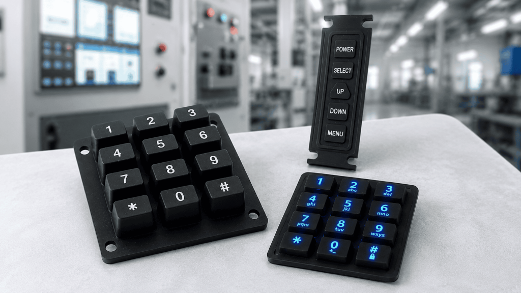 Industrial Silicone Rubber Keypad