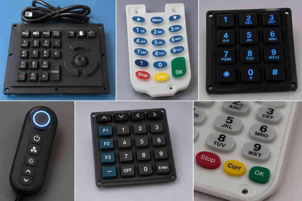 Industrial Silicone Rubber Keypad
