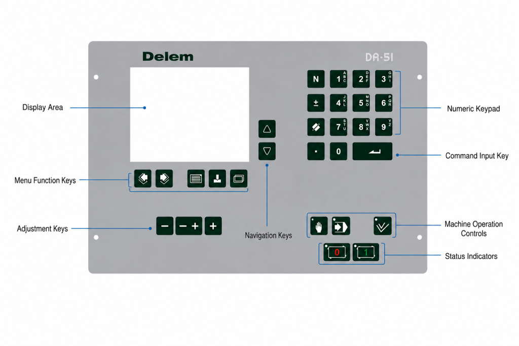 CNC Service Keyboard