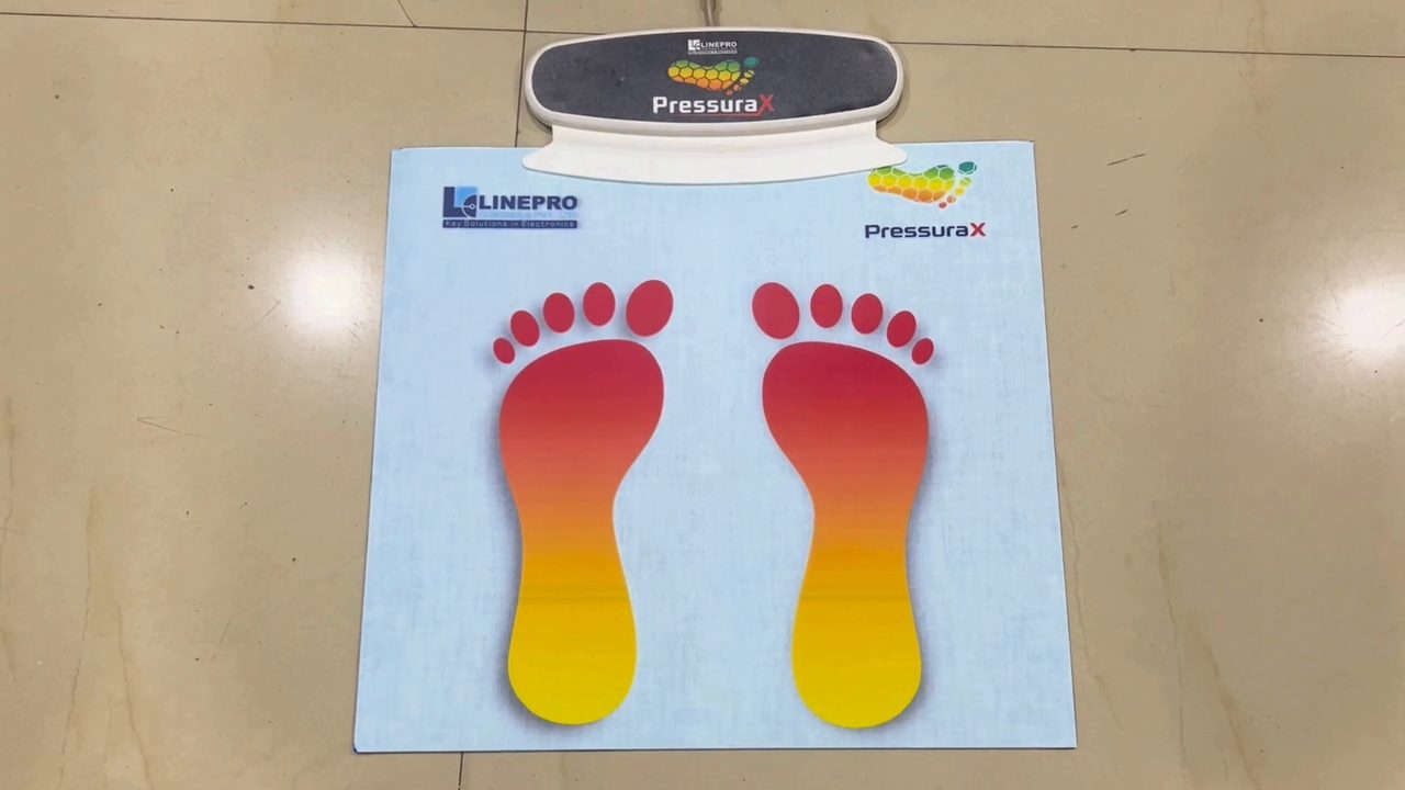 Video thumbnail for the PressuraX system setup and live analysis demo